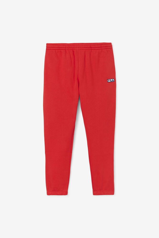 Fila Pants Garin Jogger Mens Red - India GKI-491083